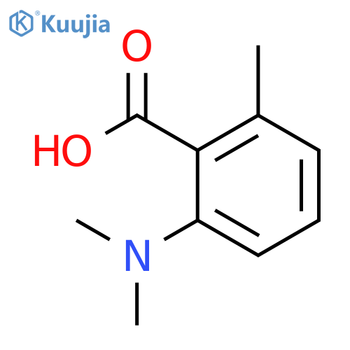 BENZOIC ACID, 2-(DIMETHYLAMINO)-6-METHYL- structure