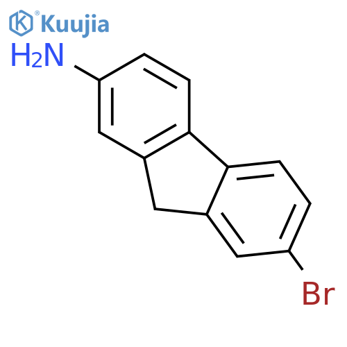 2-Amino-7-bromofluorene structure