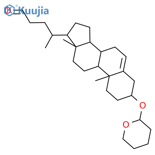 (3β)-3-(Tetrahydro-2H-pyran-2-yl)oxy-chol-5-en-24-al structure