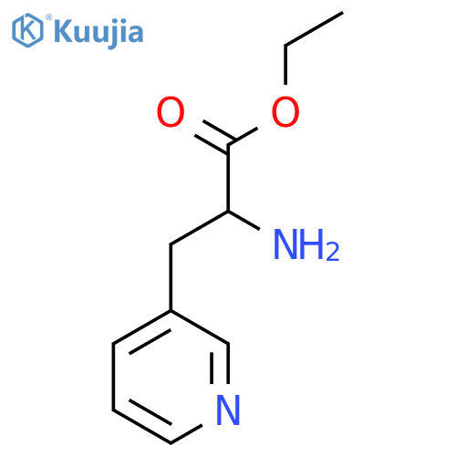 Ethyl 2-amino-3-(pyridin-3-YL)propanoate structure