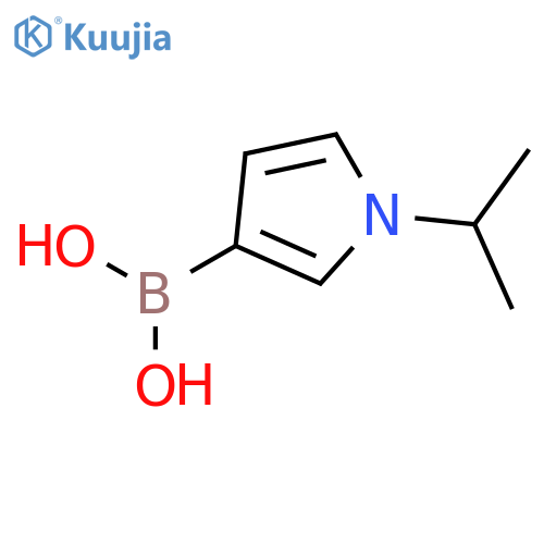 Boronic acid, [1-(1-methylethyl)-1H-pyrrol-3-yl]- (9CI) structure
