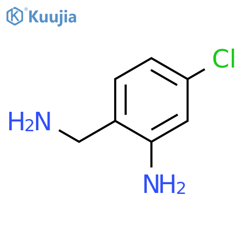 2-(aminomethyl)-5-chloroaniline structure