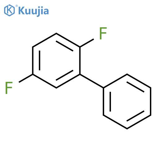 1,1'-BIPHENYL, 2,5-DIFLUORO- structure