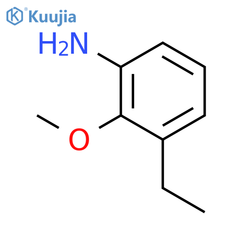 3-ethyl-2-methoxyaniline structure