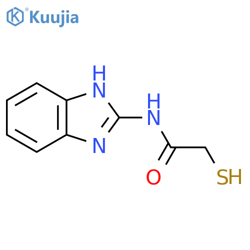N-(1H-Benzo[D]imidazol-2-YL)-2-mercaptoacetamide structure