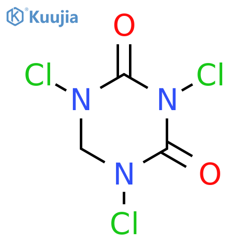 1,3,5-Triazine-2,4(1H,3H)-dione,1,3,5-trichlorodihydro- structure