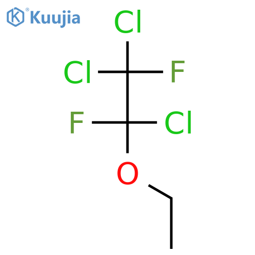 ETHANE, 1,1,2-TRICHLORO-2-ETHOXY-1,2-DIFLUORO- structure