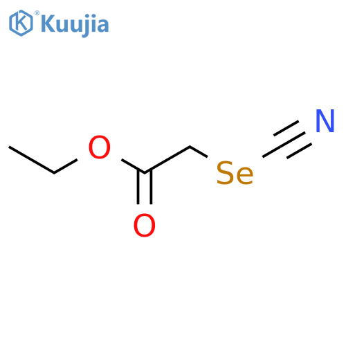 Acetic acid, selenocyanato-, ethyl ester structure
