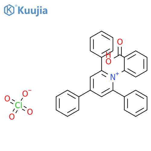 PYRIDINIUM, 1-(2-CARBOXYPHENYL)-2,4,6-TRIPHENYL-, PERCHLORATE structure