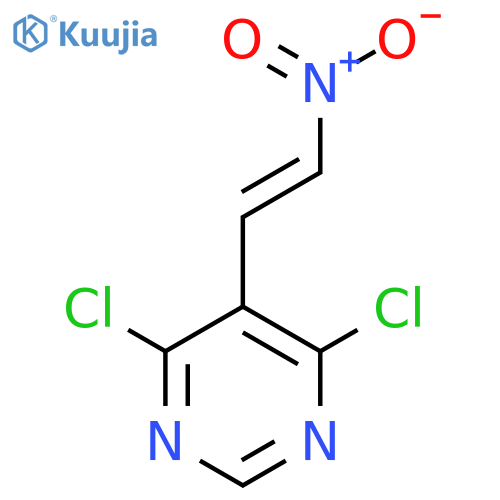 4,6-Dichloro-5-(2-nitroethenyl)pyrimidine structure