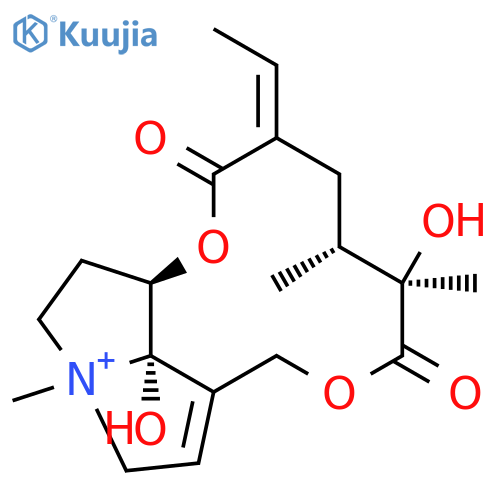 [1,6]Dioxacyclododecino[2,3,4-gh]pyrrolizinium,3-ethylidene-2,3,4,5,6,7,9,11,13,14,14a,14b-dodecahydro-6,14b-dihydroxy-5,6,12-trimethyl-2,7-dioxo-,(3Z,5R,6R,14aR,14bS)- structure