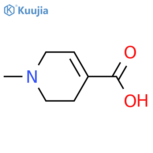 4-Pyridinecarboxylicacid, 1,2,3,6-tetrahydro-1-methyl- structure