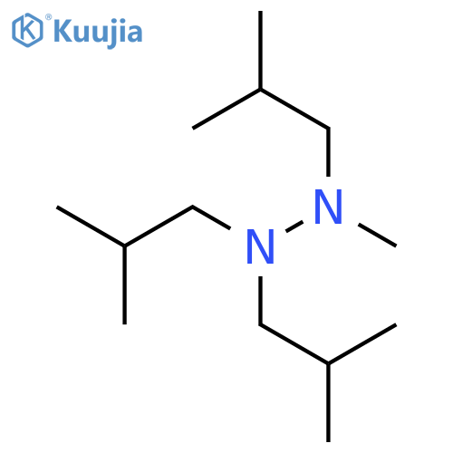 hydrazine, triisobutyl methyl- structure