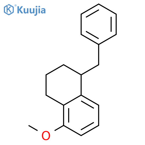 1-Benzyl-5-methoxy-1,2,3,4-tetrahydronaphthalene structure