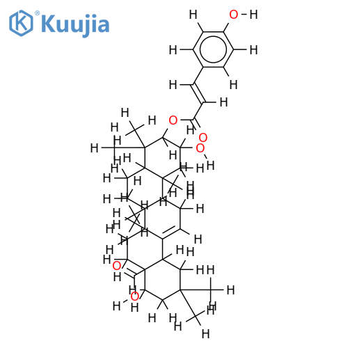 3beta-O-trans-p-coumaroylmaslinic acid structure
