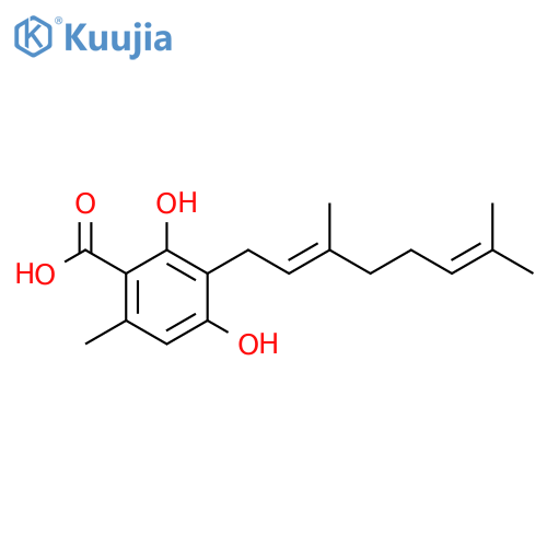 Cannabigerorcinic Acid structure