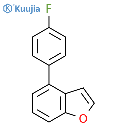 4-(4-Fluorophenyl)-1-benzofuran structure
