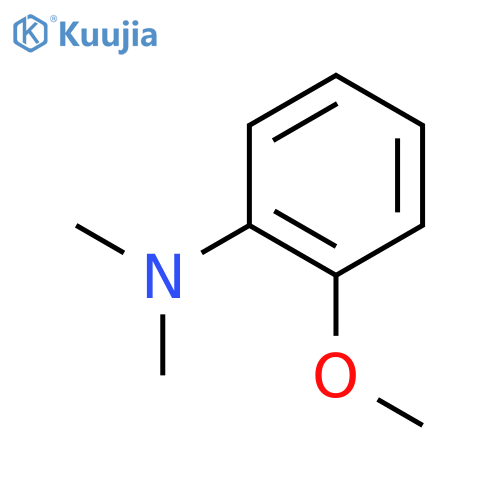 Benzenamine,2-methoxy-N,N-dimethyl- structure