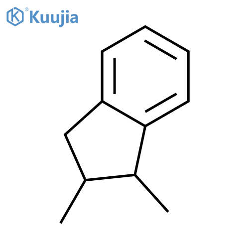 1H-Indene, 2,3-dihydro-1,2-dimethyl-, trans- structure