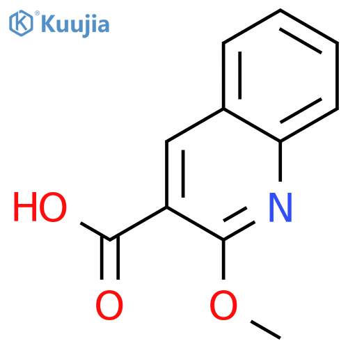 2-methoxyquinoline-3-carboxylic acid structure