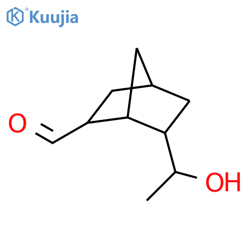 BICYCLO[2.2.1]HEPTANE-2-CARBOXALDEHYDE, 6-(1-HYDROXYETHYL)- structure