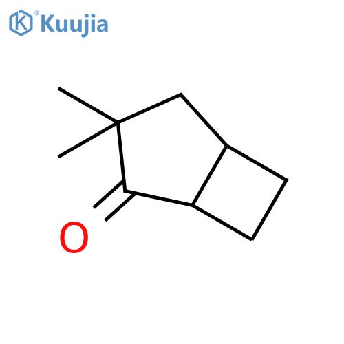 BICYCLO[3.2.0]HEPTAN-2-ONE, 3,3-DIMETHYL- structure