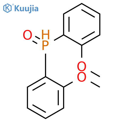 Phosphine oxide, bis(2-methoxyphenyl)- structure