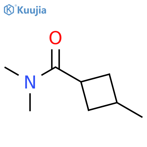 N,N,3-trimethylcyclobutane-1-carboxamide structure