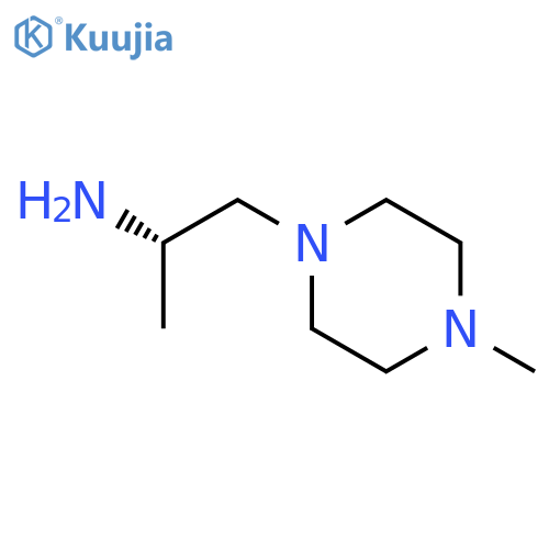(S)-1-(2-Amino-propan-1-yl)-4-methyl-piperazine structure