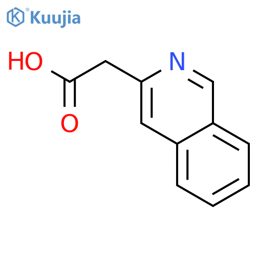 2-(3-isoquinolyl)acetic acid structure
