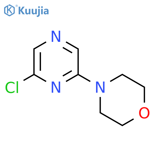 4-(6-Chloropyrazin-2-yl)morpholine structure