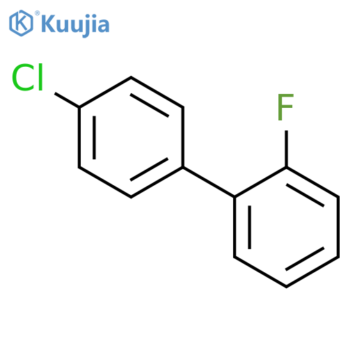 1,1'-Biphenyl, 4'-chloro-2-fluoro- structure