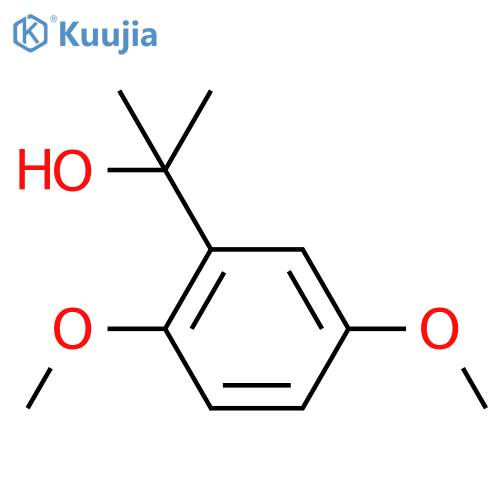 2,5-Dimethoxy-α,α-dimethylbenzenemethanol structure