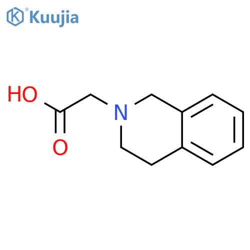 2-(1,2,3,4-tetrahydroisoquinolin-2-yl)acetic acid structure