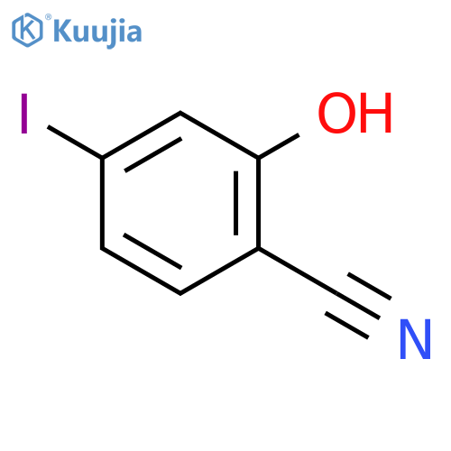 2-Hydroxy-4-iodobenzonitrile structure