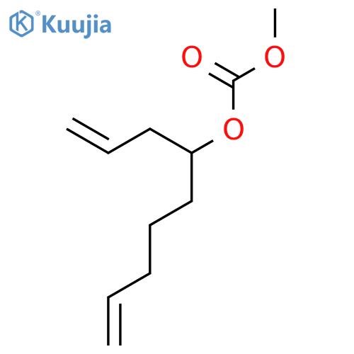 Carbonic acid, methyl 1-(2-propenyl)-5-hexenyl ester structure
