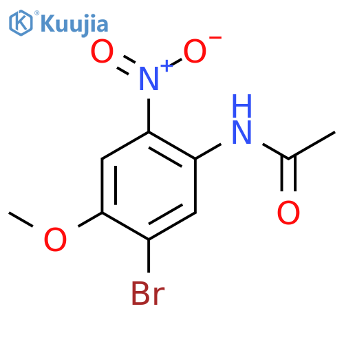 4-Acetamido-2-bromo-5-nitroanisole structure