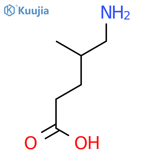 5-amino-4-methylpentanoic acid structure