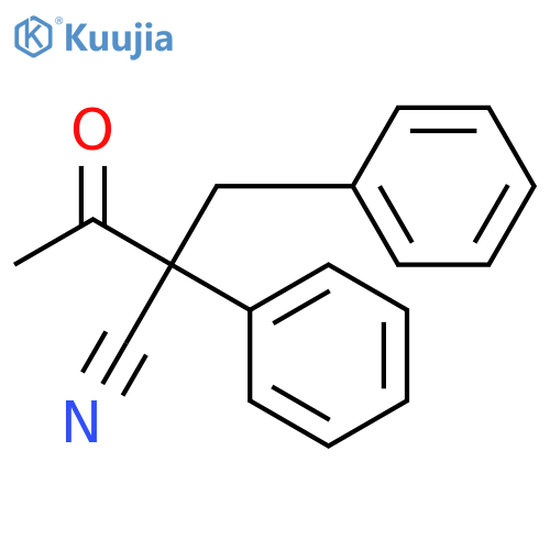 2-Benzyl-3-Oxo-2-phenyl-Mutyronitrile structure