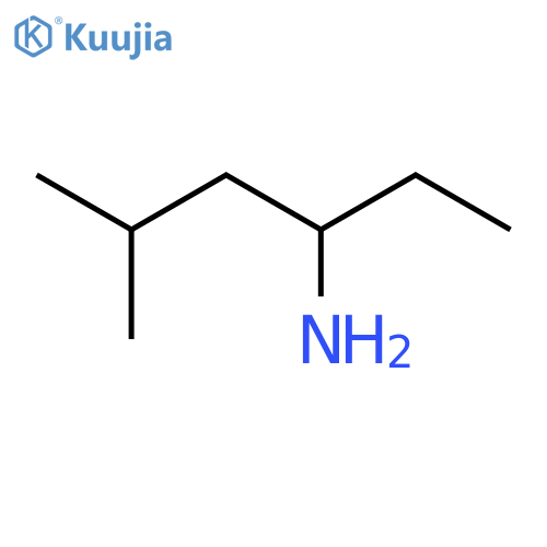 5-methylhexan-3-amine structure