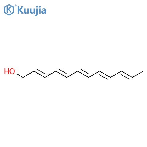 2,4,6,8,10-DODECAPENTAEN-1-OL structure