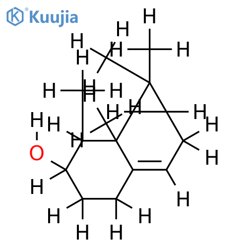 (3S,4R,5S,6R,7S)-aristol-9-en-3-ol structure