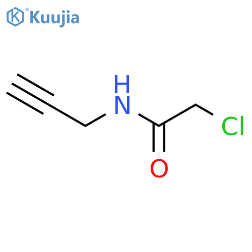 2-chloro-N-(prop-2-yn-1-yl)acetamide structure
