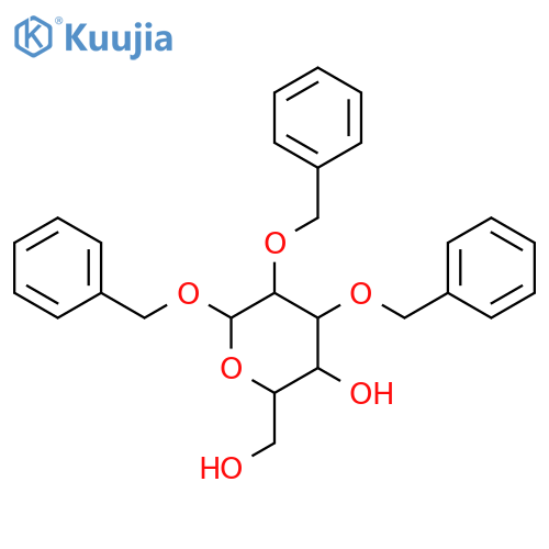 Benzyl 2,3-Di-O-benzyl-β-D-galactopyranoside structure