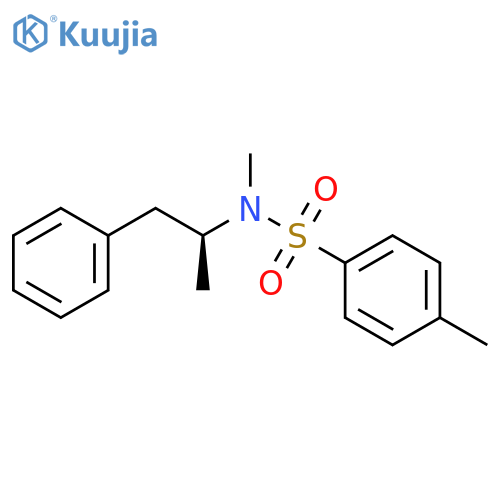 N,4-Dimethyl-N-[(S)-alpha-methylphenethyl]benzenesulfonamide structure