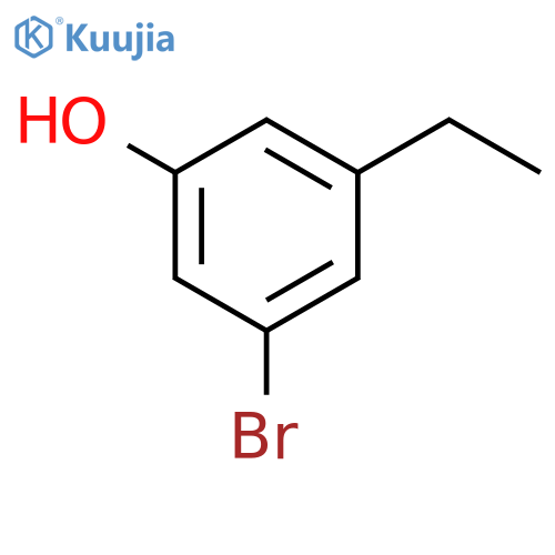 Phenol,3-bromo-5-ethyl- structure
