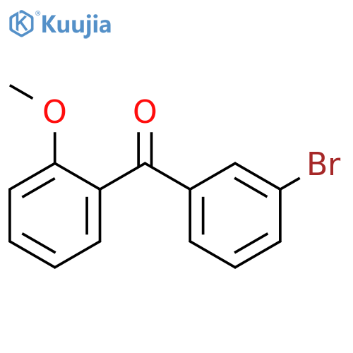 3-Bromo-2'-methoxybenzophenone structure