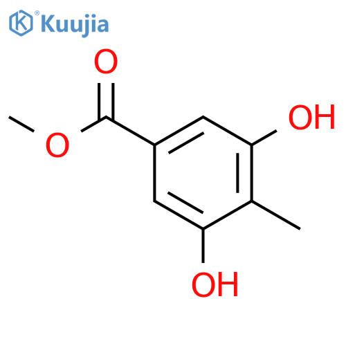 Methyl 3,5-Dihydroxy-4-methylbenzoate structure