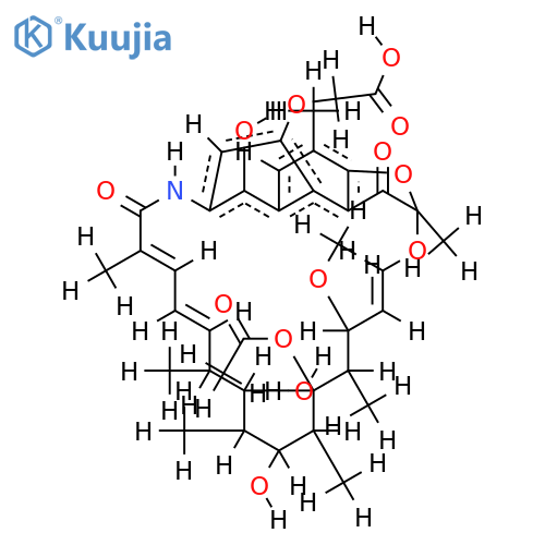 8-deoxy-rifamycin B structure