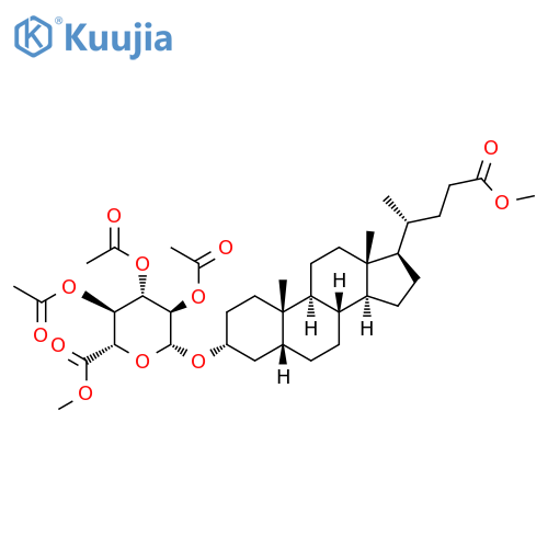 β-D-Glucopyranosiduronic Acid Cholane Derivative structure